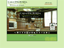 Tablet Screenshot of casa-victoria.com